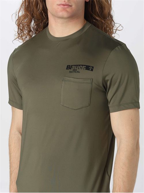 T-SHIRT MANICA CORTA BLAUER | 22SBLUH02427 006286/0685